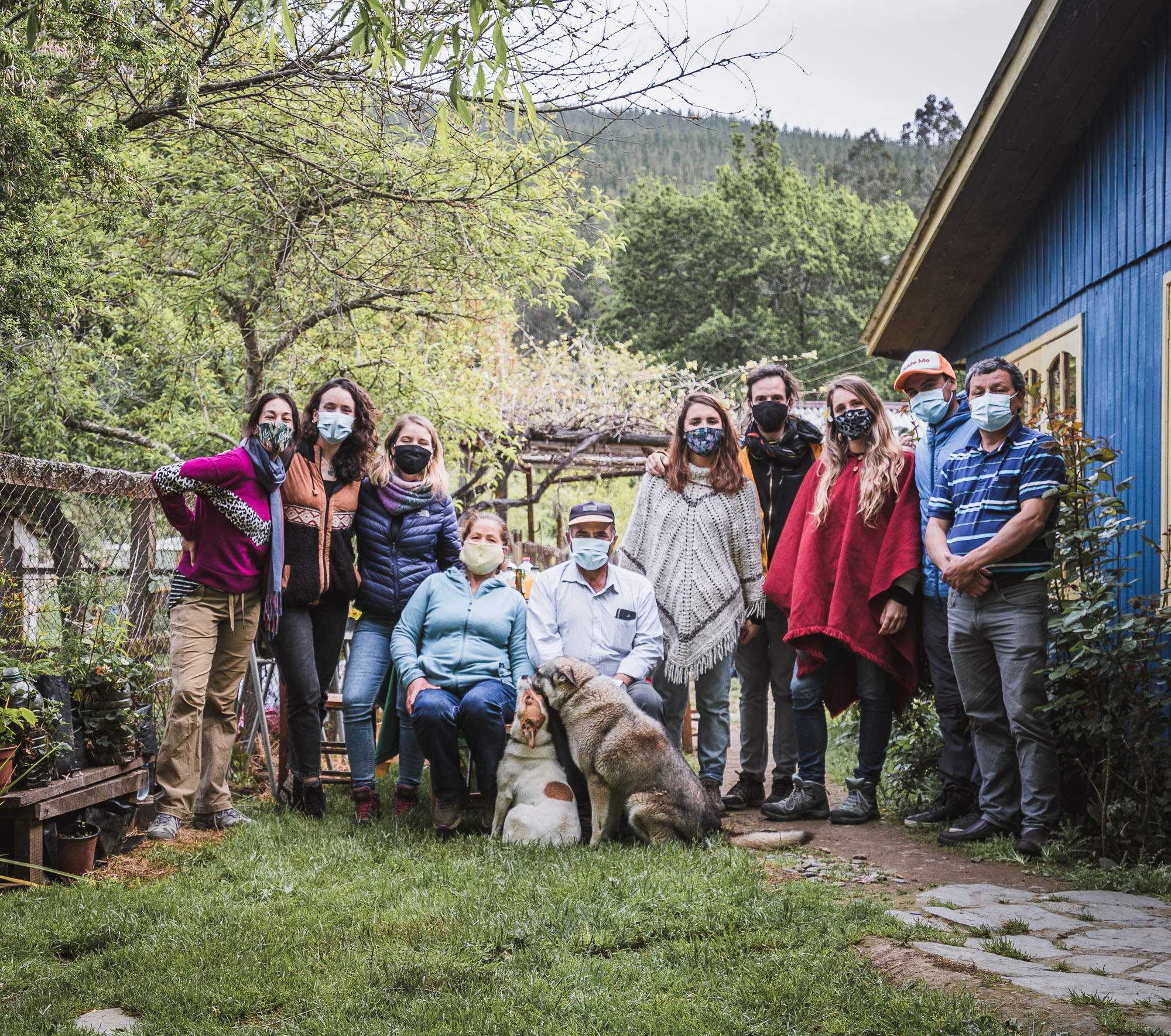 Grupo en Valle de Caramavida